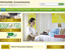 Tablet Screenshot of netzwerk-schwingung.de